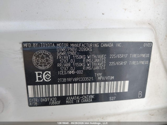 Toyota RAV4 2023 2T3B1RFV8PC333521 Image 21