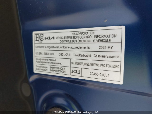 Продаж на аукціоні авто 2025 Kia K4 Lx/lxs, vin: 3KPFT4DE1SE146769, номер лоту: 12619884