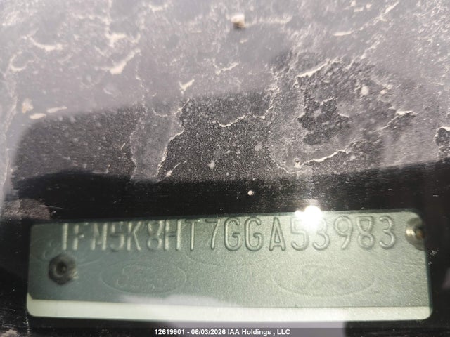 Aukcja sprzedaży 2016 Ford Explorer Platinum, vin: 1FM5K8HT7GGA53983, numer aukcji: 12619901