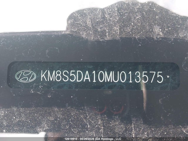 Aukcja sprzedaży 2021 Hyundai Santa Fe Limited, vin: KM8S5DA10MU013575, numer aukcji: 12619910