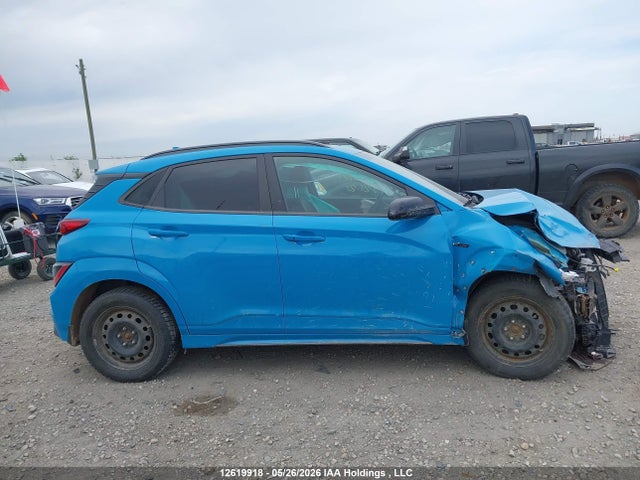 2023 Hyundai Kona Limited მანქანა იყიდება აუქციონზე, vin: KM8K5CA35PU951233, აუქციონის ნომერი: 12619918