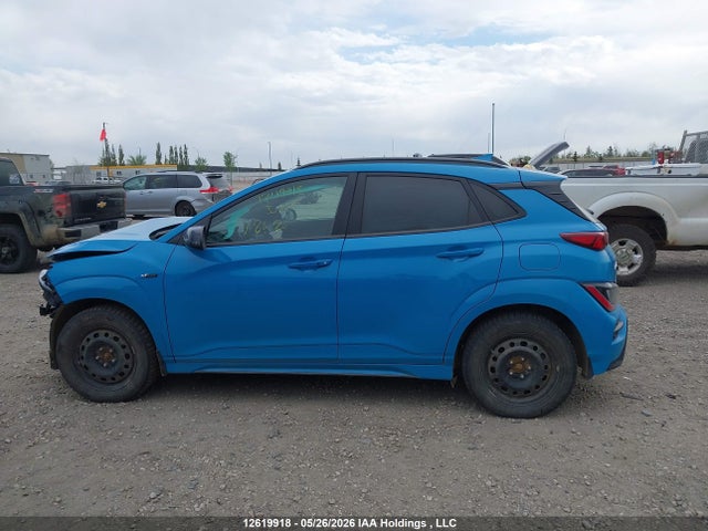 2023 Hyundai Kona Limited მანქანა იყიდება აუქციონზე, vin: KM8K5CA35PU951233, აუქციონის ნომერი: 12619918