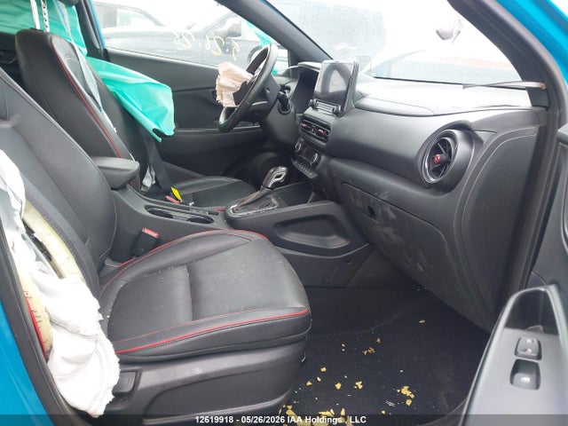2023 Hyundai Kona Limited მანქანა იყიდება აუქციონზე, vin: KM8K5CA35PU951233, აუქციონის ნომერი: 12619918