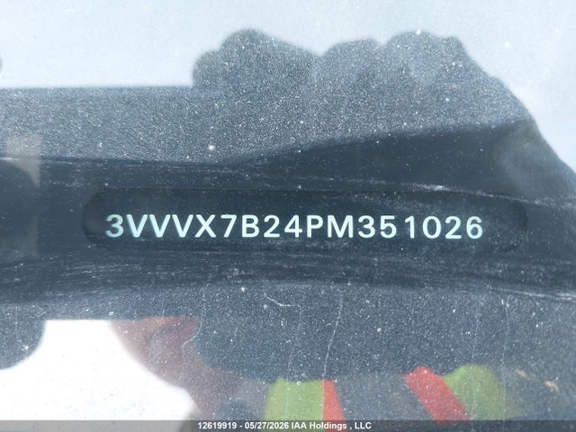 12619919 :رقم المزاد ، 3VVVX7B24PM351026 vin ، 2023 Volkswagen Taos Comfortline مزاد بيع
