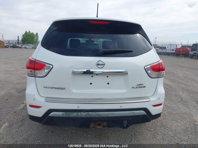 12619928 :رقم المزاد ، 5N1AR2MM8EC657911 vin ، 2014 Nissan Pathfinder Platinum/s/sl/sv مزاد بيع