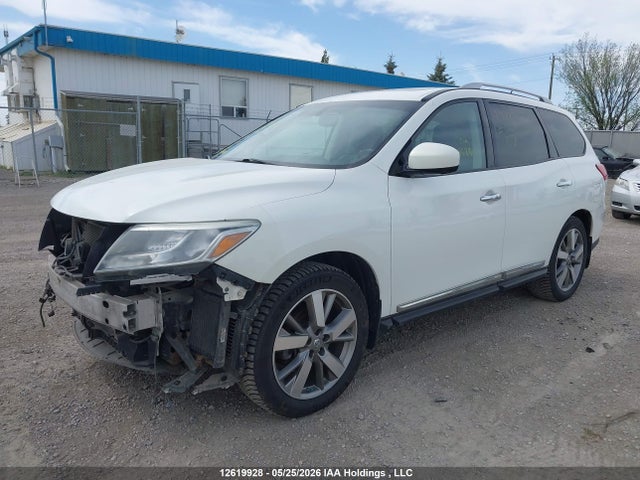 12619928 :رقم المزاد ، 5N1AR2MM8EC657911 vin ، 2014 Nissan Pathfinder Platinum/s/sl/sv مزاد بيع