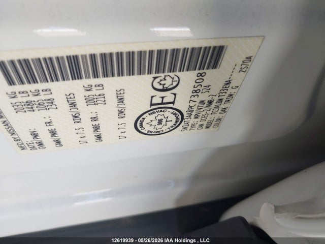 Продажа на аукционе авто 2023 Nissan Rogue S, vin: 5N1AT3AA8PC738508, номер лота: 12619939