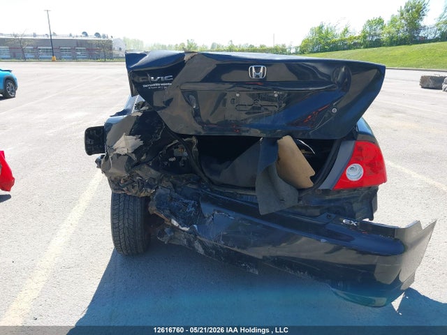 2004 Honda Civic Ex მანქანა იყიდება აუქციონზე, vin: 1HGEM210X4L072284, აუქციონის ნომერი: 12616760