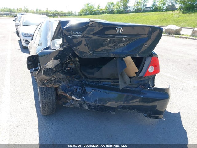 2004 Honda Civic Ex მანქანა იყიდება აუქციონზე, vin: 1HGEM210X4L072284, აუქციონის ნომერი: 12616760