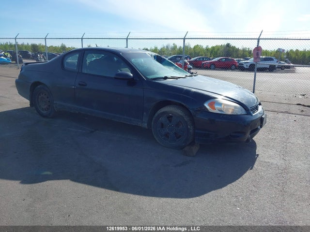 Продаж на аукціоні авто 2006 Chevrolet Monte Carlo Lt, vin: 2G1WM15NX69400695, номер лоту: 12619953