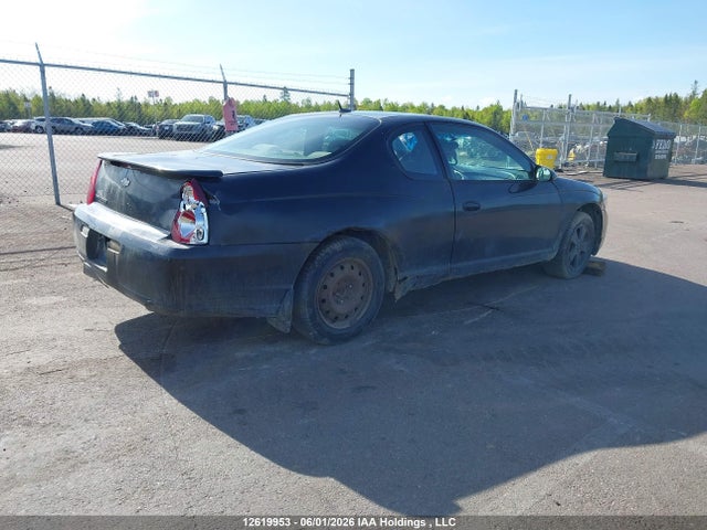 Продаж на аукціоні авто 2006 Chevrolet Monte Carlo Lt, vin: 2G1WM15NX69400695, номер лоту: 12619953