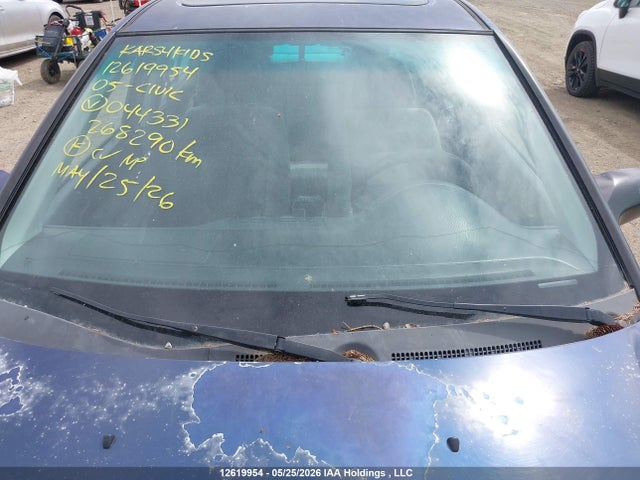 Продаж на аукціоні авто 2005 Honda Civic Lx, vin: 2HGES16625H044331, номер лоту: 12619954
