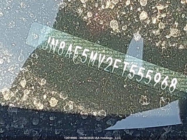 Aukcja sprzedaży 2015 Nissan Juke S/sv/sl/nismo, vin: JN8AF5MV2FT555968, numer aukcji: 12619966
