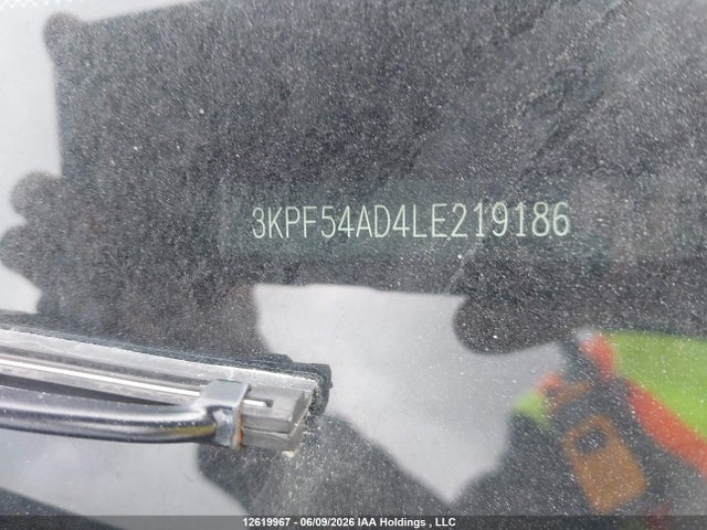 12619967 :رقم المزاد ، 3KPF54AD4LE219186 vin ، 2020 Kia Forte Ex مزاد بيع