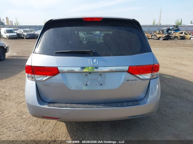 12619969 :رقم المزاد ، 5FNRL5H3XGB504092 vin ، 2016 Honda Odyssey Se مزاد بيع