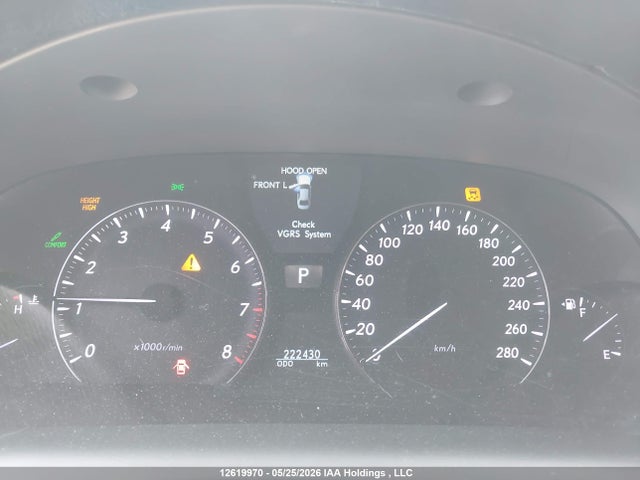 2008 Lexus Ls 460 მანქანა იყიდება აუქციონზე, vin: JTHGL46F185022045, აუქციონის ნომერი: 12619970