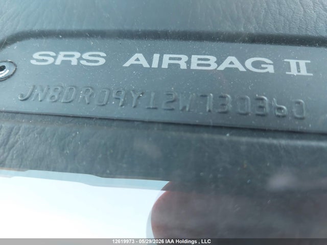 Продаж на аукціоні авто 2002 Nissan Pathfinder Se, vin: JN8DR09Y12W730360, номер лоту: 12619973