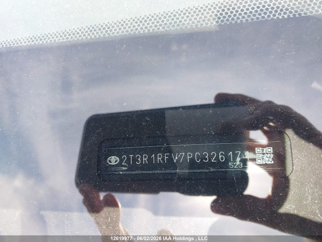 12619977 :رقم المزاد ، 2T3R1RFV7PC326171 vin ، 2023 Toyota Rav4 Xle مزاد بيع
