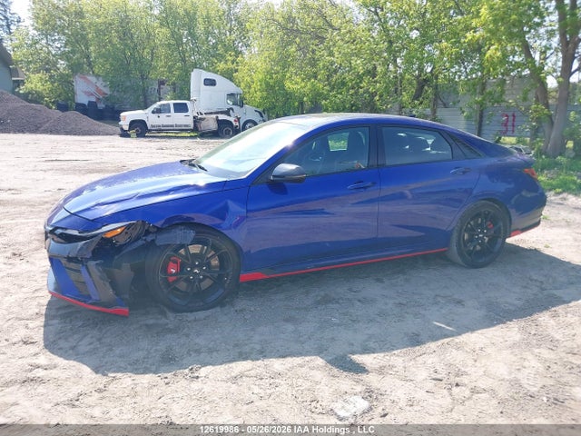 12619986 :رقم المزاد ، KMHLW4DK3SU026002 vin ، 2025 Hyundai Elantra N مزاد بيع