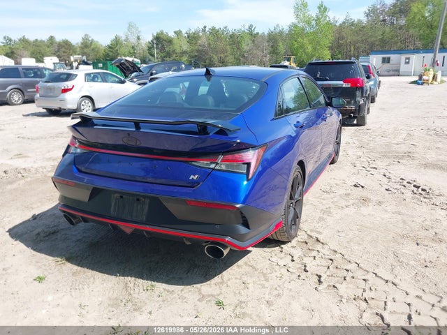 12619986 :رقم المزاد ، KMHLW4DK3SU026002 vin ، 2025 Hyundai Elantra N مزاد بيع