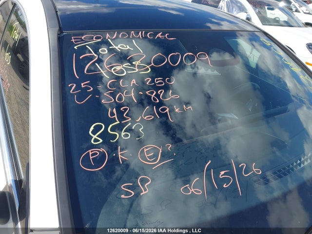 Продажа на аукционе авто 2025 Mercedes-benz Cla 250 Coupe 4matic, vin: W1K5J4HBXSN504826, номер лота: 12620009