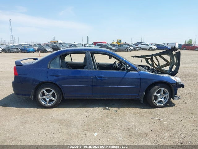 12620016 :رقم المزاد ، 2HGES16674H905453 vin ، 2004 Honda Civic Lx مزاد بيع