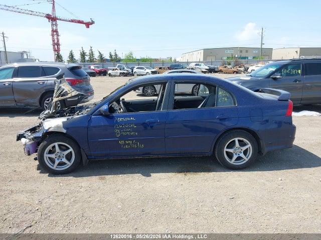 12620016 :رقم المزاد ، 2HGES16674H905453 vin ، 2004 Honda Civic Lx مزاد بيع
