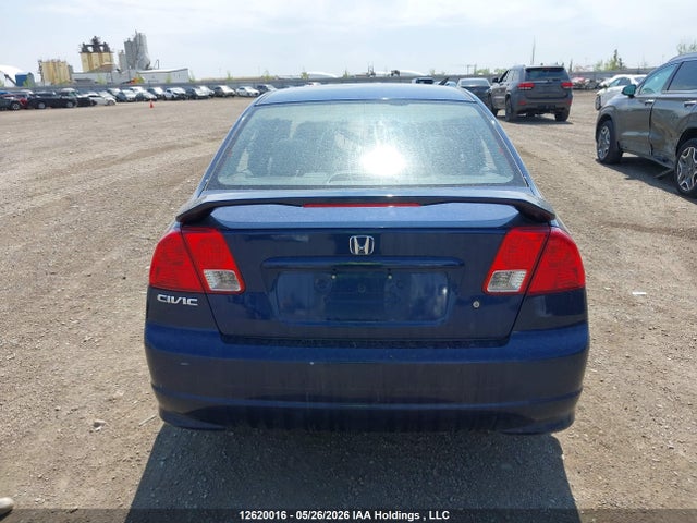 12620016 :رقم المزاد ، 2HGES16674H905453 vin ، 2004 Honda Civic Lx مزاد بيع