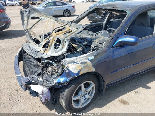 12620016 :رقم المزاد ، 2HGES16674H905453 vin ، 2004 Honda Civic Lx مزاد بيع