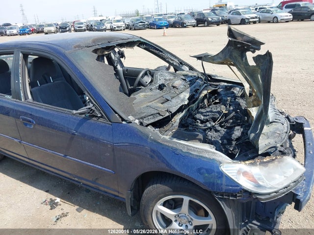 12620016 :رقم المزاد ، 2HGES16674H905453 vin ، 2004 Honda Civic Lx مزاد بيع