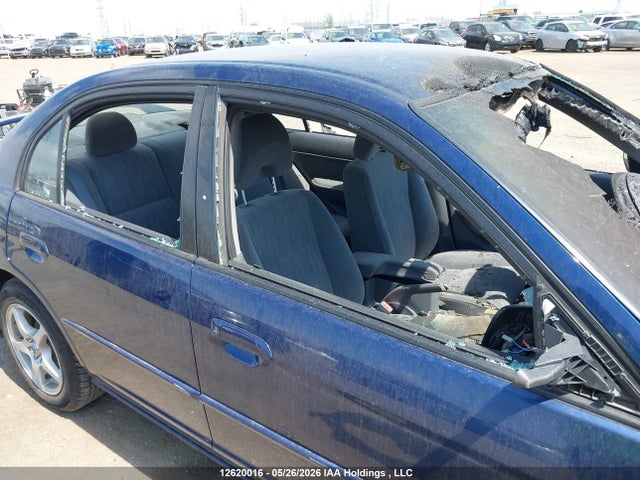 12620016 :رقم المزاد ، 2HGES16674H905453 vin ، 2004 Honda Civic Lx مزاد بيع
