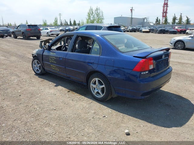 12620016 :رقم المزاد ، 2HGES16674H905453 vin ، 2004 Honda Civic Lx مزاد بيع