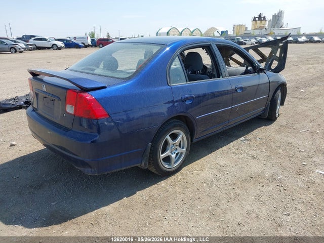 12620016 :رقم المزاد ، 2HGES16674H905453 vin ، 2004 Honda Civic Lx مزاد بيع