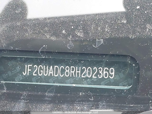 2024 Subaru Crosstrek Touring მანქანა იყიდება აუქციონზე, vin: JF2GUADC8RH202369, აუქციონის ნომერი: 12620023
