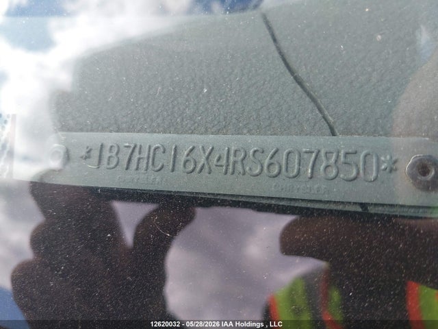 Aukcja sprzedaży 1994 Dodge Ram 1500, vin: 1B7HC16X4RS607850, numer aukcji: 12620032