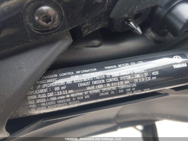 JYARM38N6RA001086 Yamaha Yzfr7