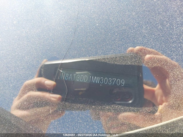 JN8AT3DD1MW303709 Nissan Rogue Platinum