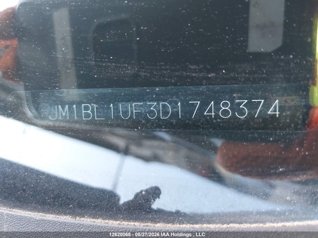 Продажа на аукционе авто 2013 Mazda Mazda3 Gx, vin: JM1BL1UF3D1748374, номер лота: 12620068