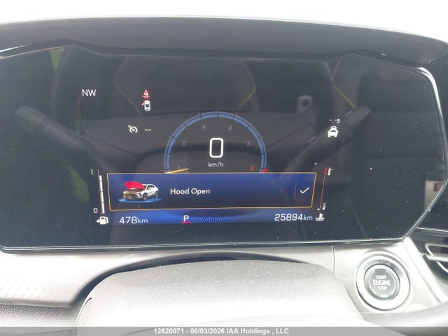 2025 Chevrolet Trax Activ Fwd მანქანა იყიდება აუქციონზე, vin: KL77LKE26SC230846, აუქციონის ნომერი: 12620071