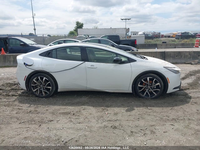 12620082 :رقم المزاد ، JTDACACU0R3019143 vin ، 2024 Toyota Prius Prime Xse/xse Premium مزاد بيع