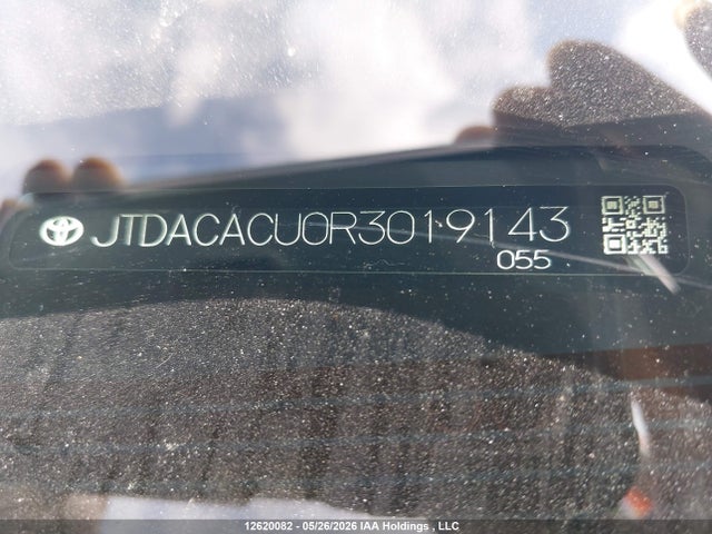 12620082 :رقم المزاد ، JTDACACU0R3019143 vin ، 2024 Toyota Prius Prime Xse/xse Premium مزاد بيع