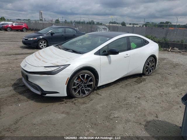12620082 :رقم المزاد ، JTDACACU0R3019143 vin ، 2024 Toyota Prius Prime Xse/xse Premium مزاد بيع