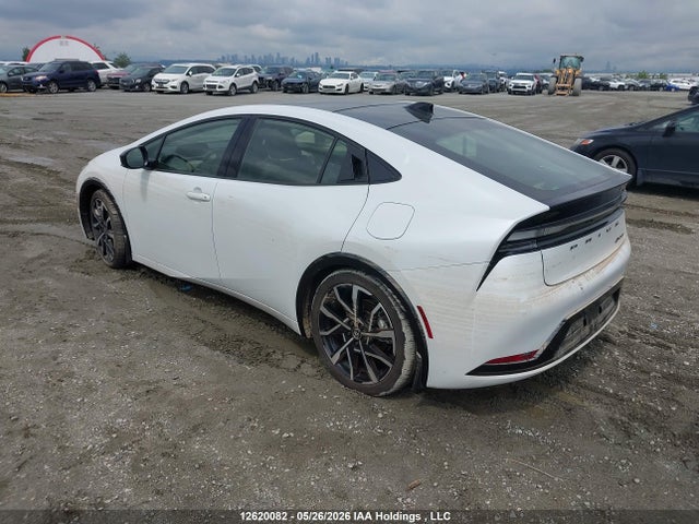 12620082 :رقم المزاد ، JTDACACU0R3019143 vin ، 2024 Toyota Prius Prime Xse/xse Premium مزاد بيع