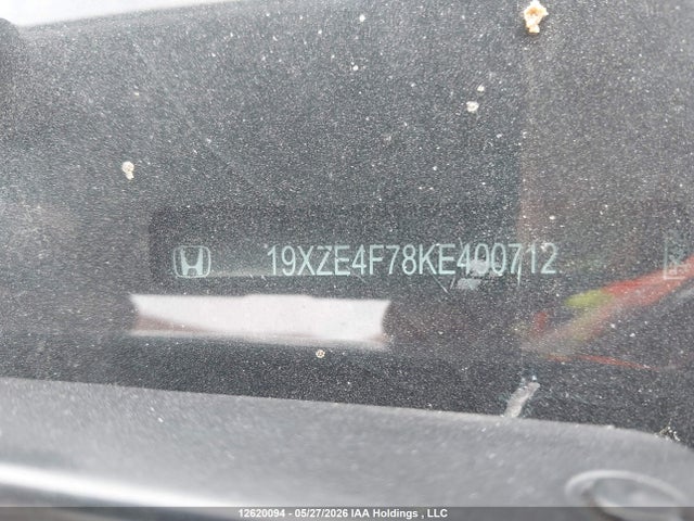 12620094 :رقم المزاد ، 19XZE4F78KE400712 vin ، 2019 Honda Insight Touring مزاد بيع