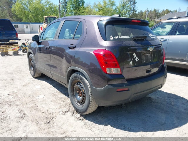 Aukcja sprzedaży 2015 Chevrolet Trax Ls, vin: 3GNCJKSB1FL202224, numer aukcji: 12620095