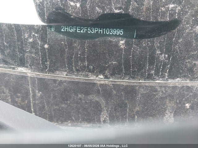 Продаж на аукціоні авто 2023 Honda Civic, vin: 2HGFE2F53PH103995, номер лоту: 12620107