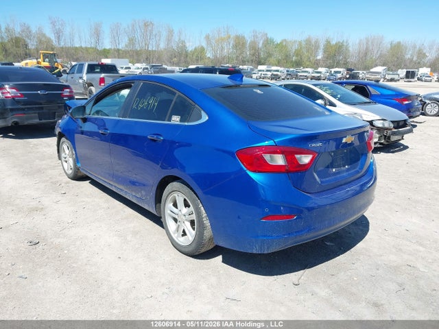 Продаж на аукціоні авто 2018 Chevrolet Cruze Lt Auto, vin: 1G1BE5SM4J7227443, номер лоту: 12606914