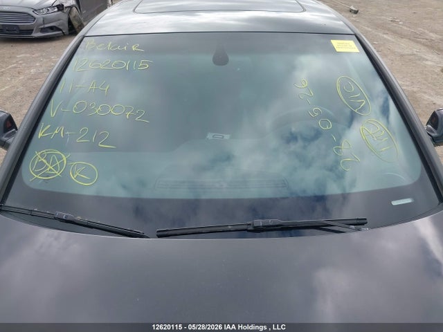 12620115 :رقم المزاد ، WAUKFCFL1BN030072 vin ، 2011 Audi A4 مزاد بيع