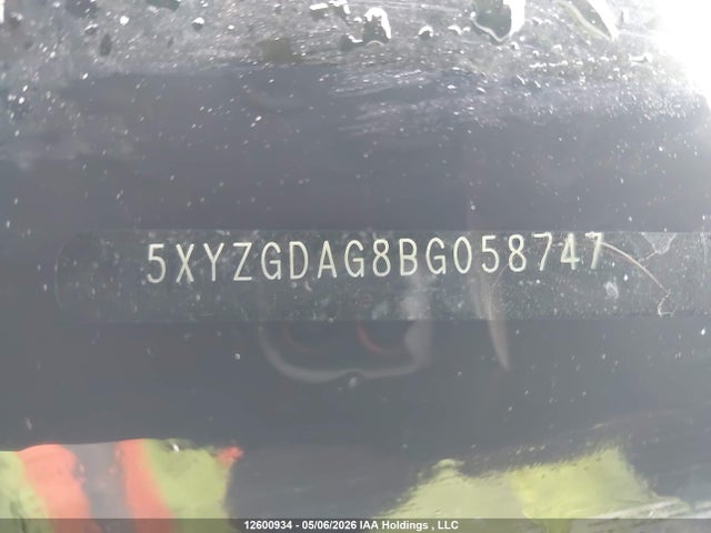 Aukcja sprzedaży 2011 Hyundai Santa Fe Gl 3.5/gl 3.5 Sport, vin: 5XYZGDAG8BG058747, numer aukcji: 12600934