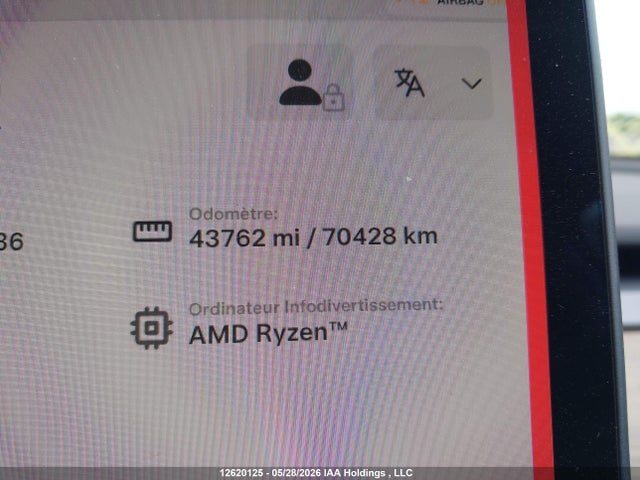 12620125 :رقم المزاد ، 7SAYGDEE7RF019186 vin ، 2024 Tesla Model Y مزاد بيع